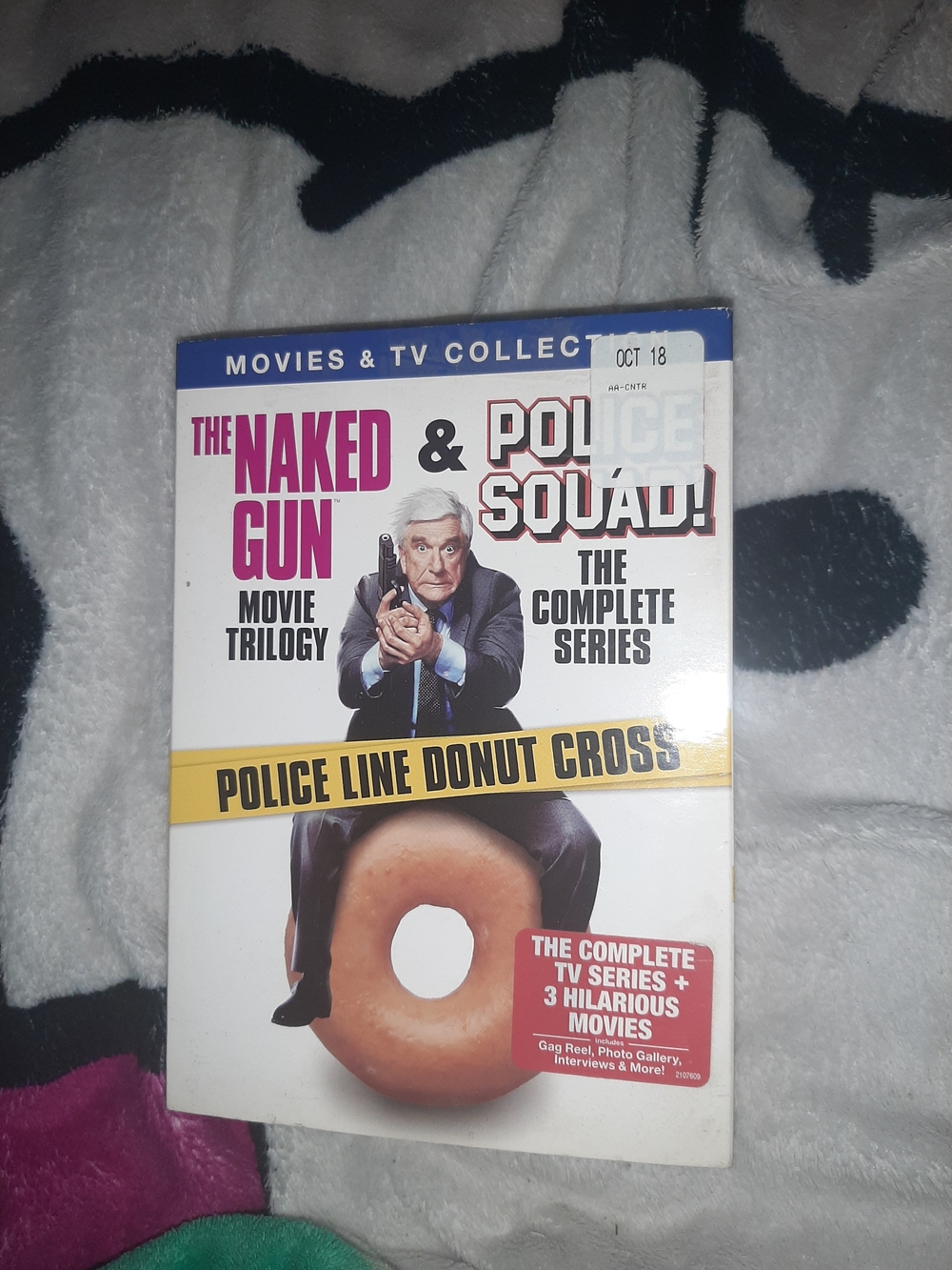 The Naked Gun & Police Squad! Complete Series - Donut Cover
